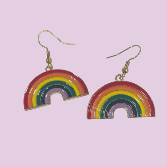 God's Promise: Rainbow Earrings